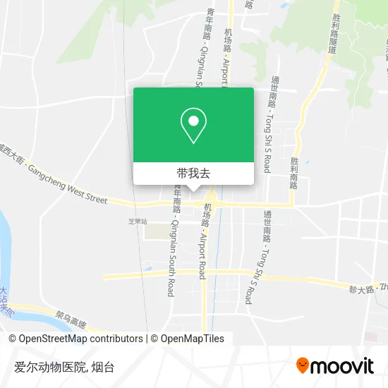 爱尔动物医院地图