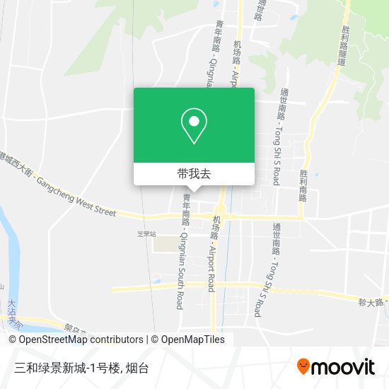 三和绿景新城-1号楼地图