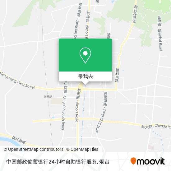 中国邮政储蓄银行24小时自助银行服务地图