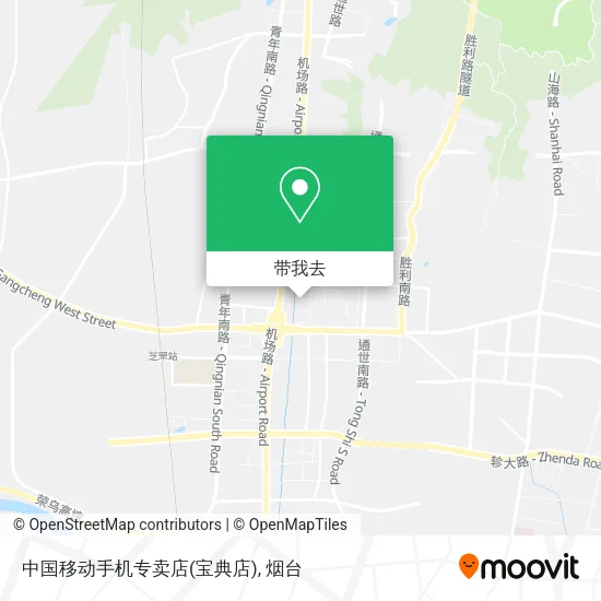 中国移动手机专卖店(宝典店)地图