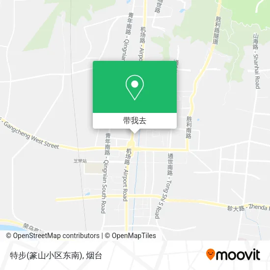 特步(篆山小区东南)地图
