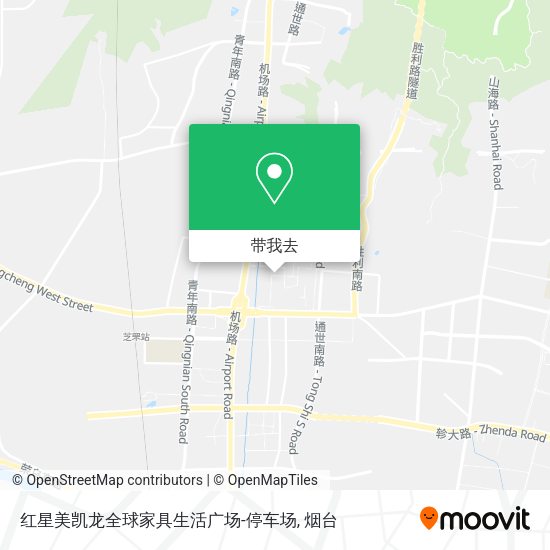 红星美凯龙全球家具生活广场-停车场地图