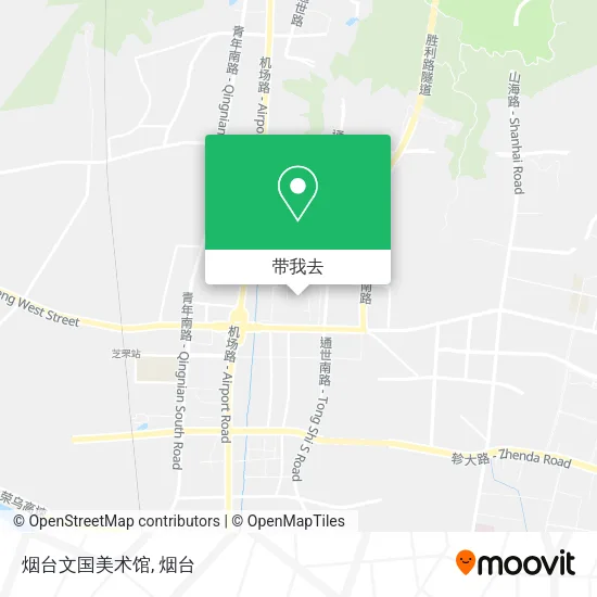 烟台文国美术馆地图