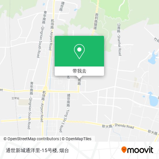 通世新城通洋里-15号楼地图