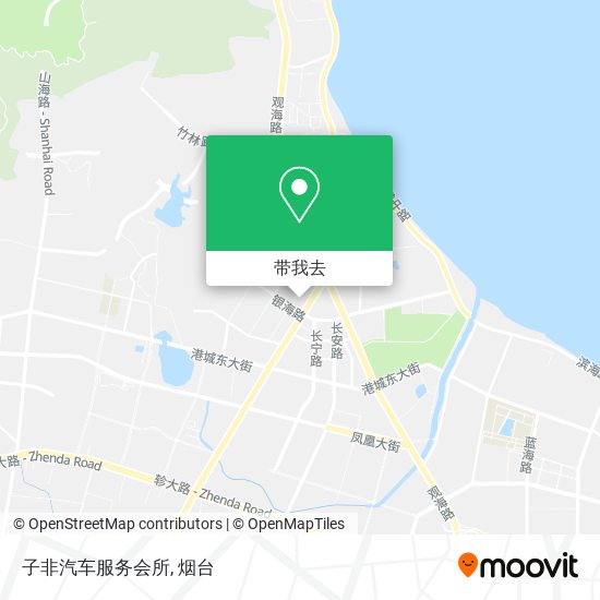 子非汽车服务会所地图