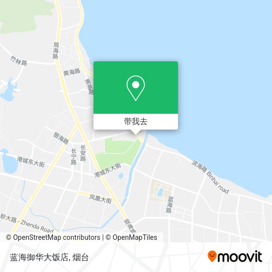 蓝海御华大饭店地图