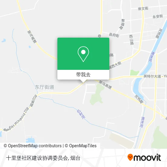 十里堡社区建设协调委员会地图
