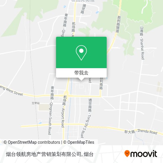 烟台领航房地产营销策划有限公司地图