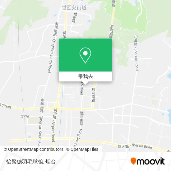怡聚德羽毛球馆地图