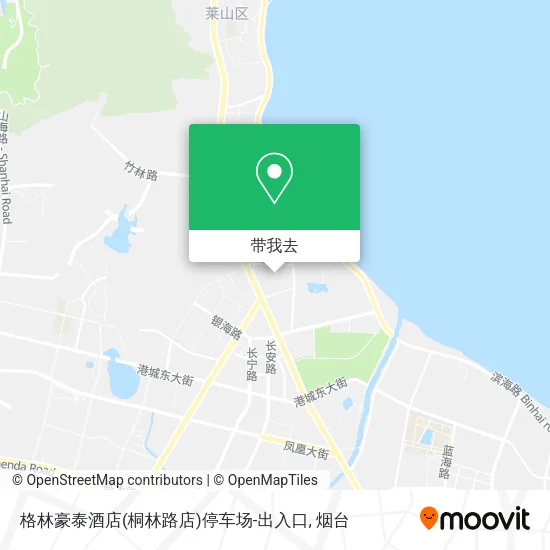 格林豪泰酒店(桐林路店)停车场-出入口地图