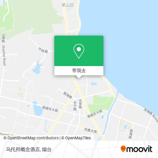 乌托邦概念酒店地图