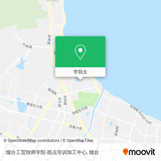烟台工贸技师学院-面点培训加工中心地图