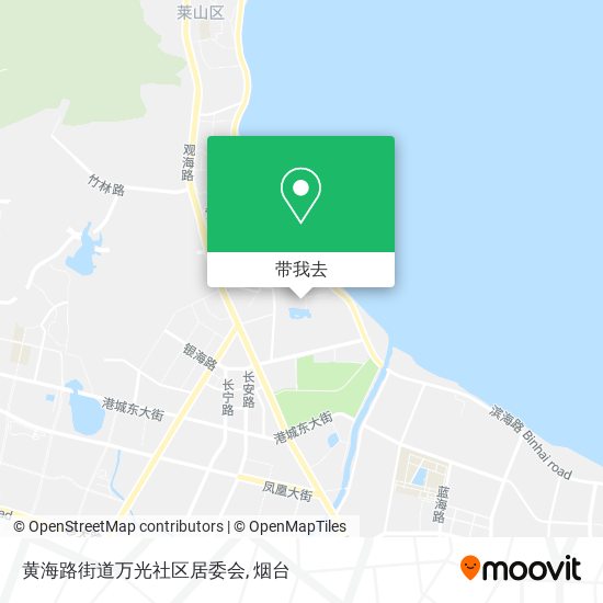 黄海路街道万光社区居委会地图