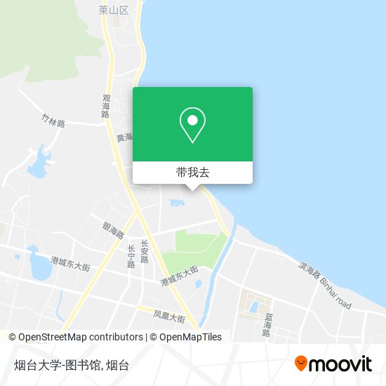 烟台大学-图书馆地图