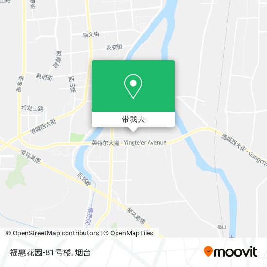 福惠花园-81号楼地图
