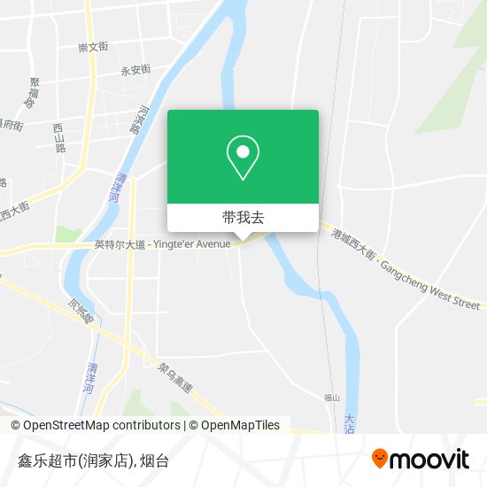 鑫乐超市(润家店)地图