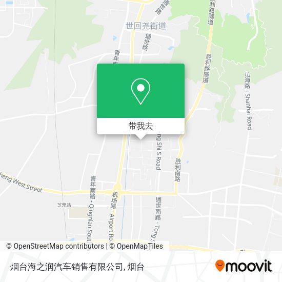 烟台海之润汽车销售有限公司地图