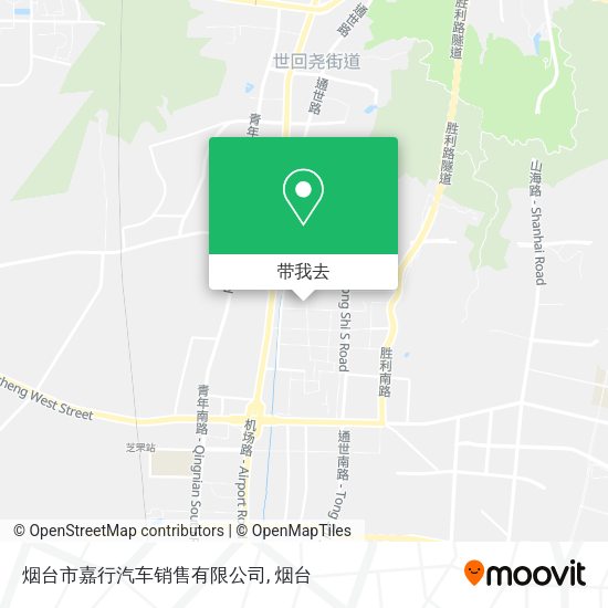 烟台市嘉行汽车销售有限公司地图