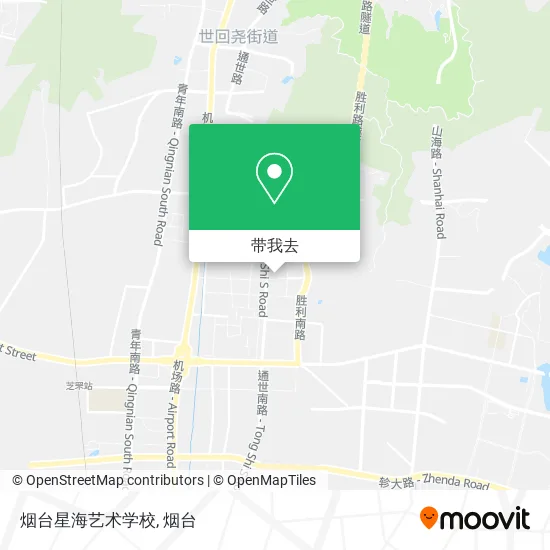 烟台星海艺术学校地图