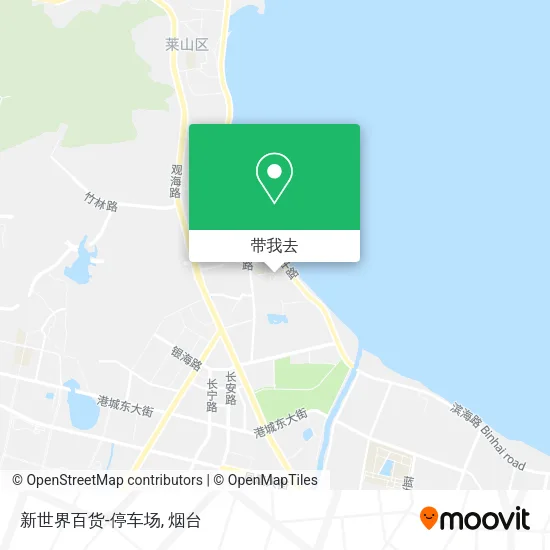 新世界百货-停车场地图