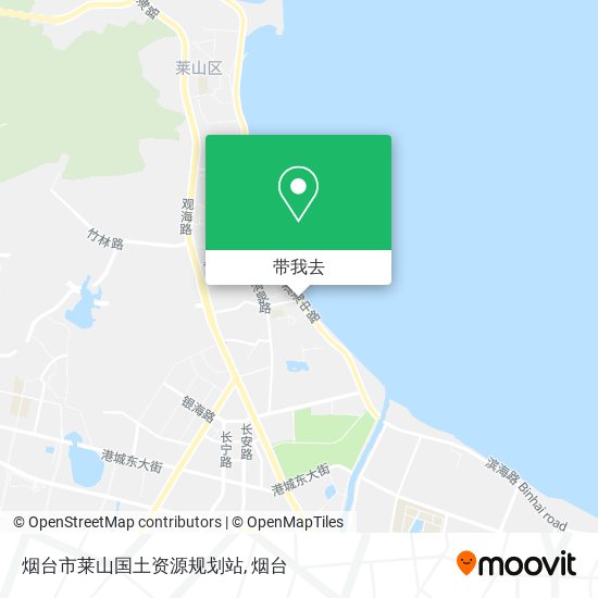 烟台市莱山国土资源规划站地图