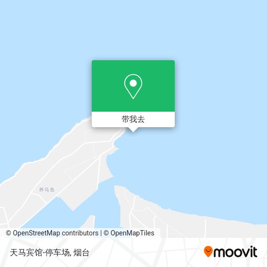 天马宾馆-停车场地图