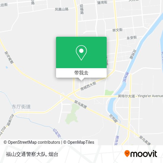 福山交通警察大队地图
