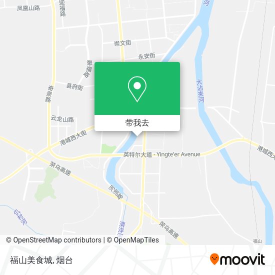 福山美食城地图