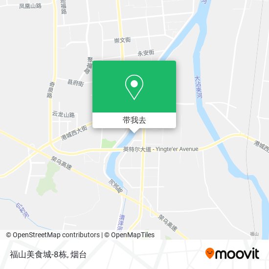 福山美食城-8栋地图