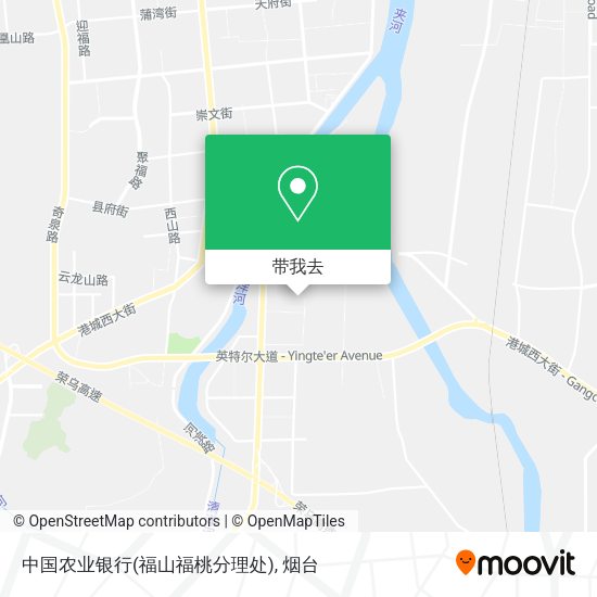 中国农业银行(福山福桃分理处)地图