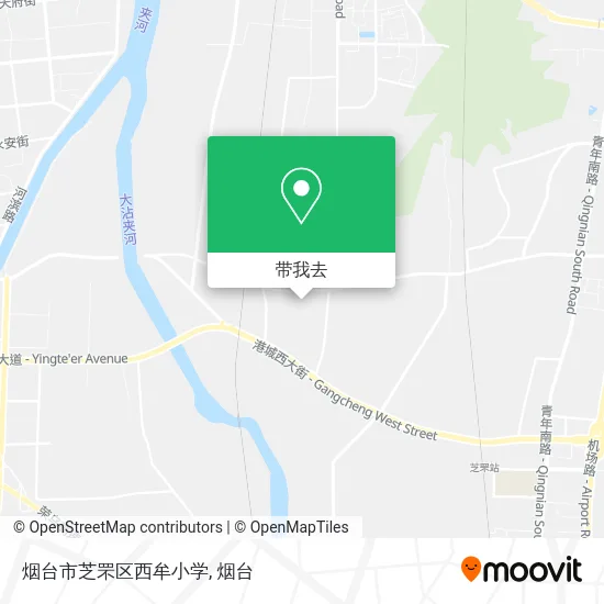 烟台市芝罘区西牟小学地图