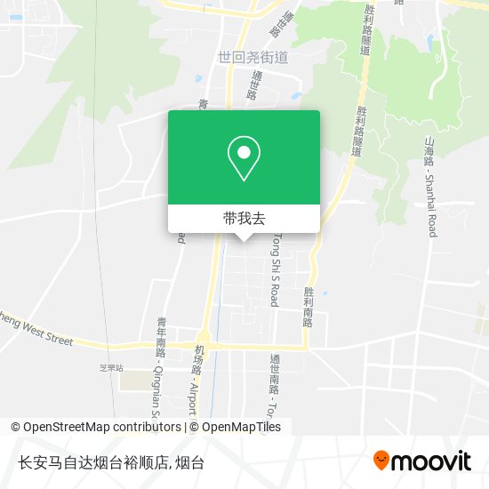长安马自达烟台裕顺店地图