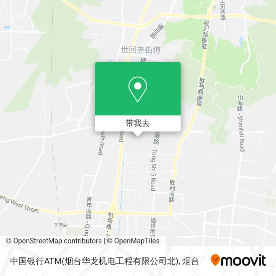 中国银行ATM(烟台华龙机电工程有限公司北)地图