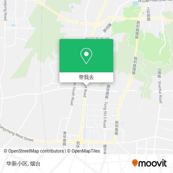 华新小区地图