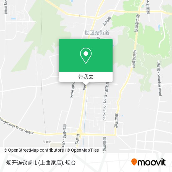 烟开连锁超市(上曲家店)地图