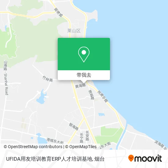 UFIDA用友培训教育ERP人才培训基地地图