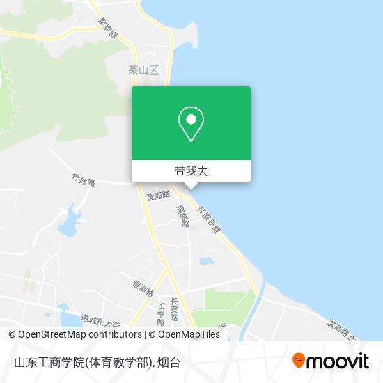 山东工商学院(体育教学部)地图