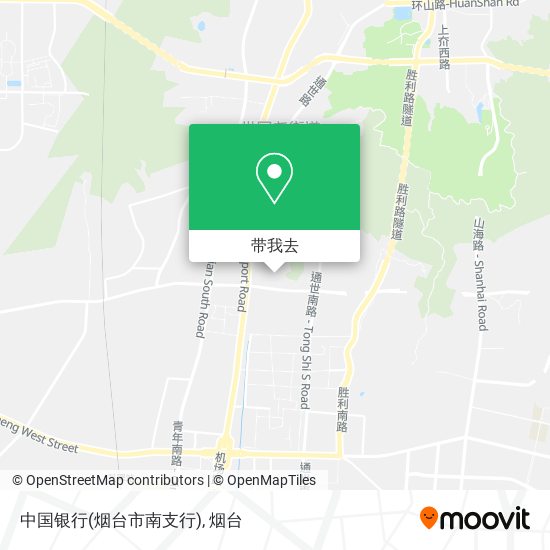 中国银行(烟台市南支行)地图