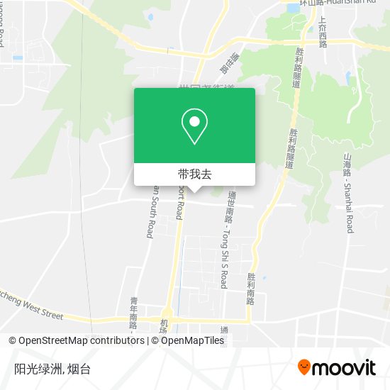 阳光绿洲地图