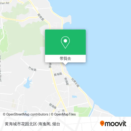 黄海城市花园北区-海逸阁地图