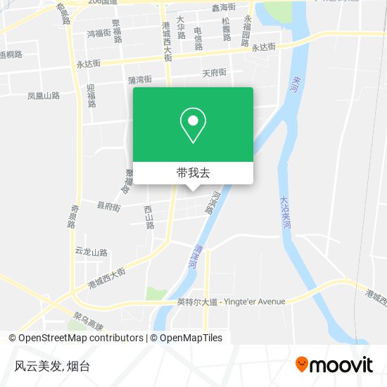 风云美发地图