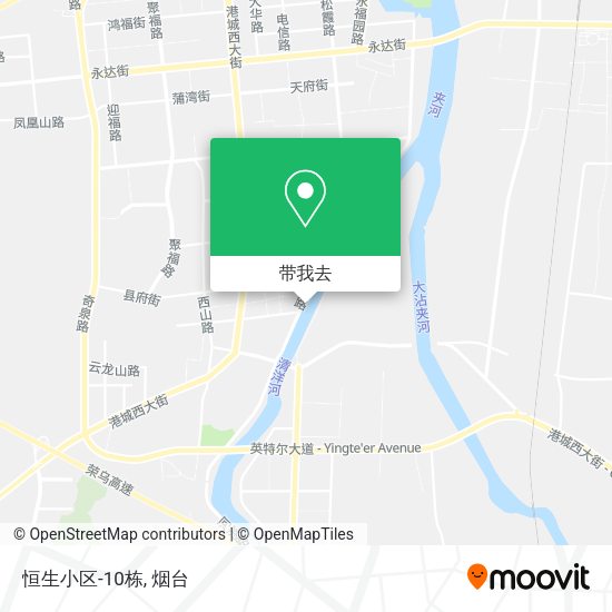 恒生小区-10栋地图