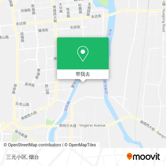 三元小区地图