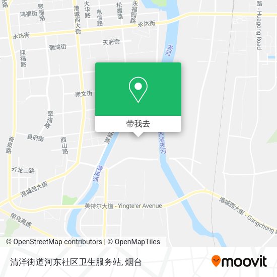 清洋街道河东社区卫生服务站地图