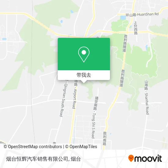 烟台恒辉汽车销售有限公司地图