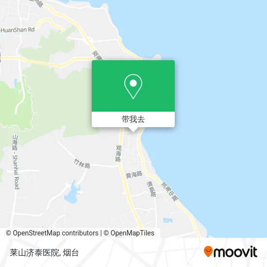 莱山济泰医院地图