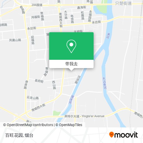 百旺花园地图