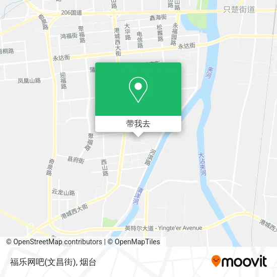 福乐网吧(文昌街)地图