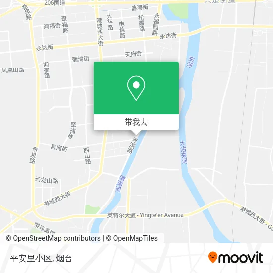 平安里小区地图