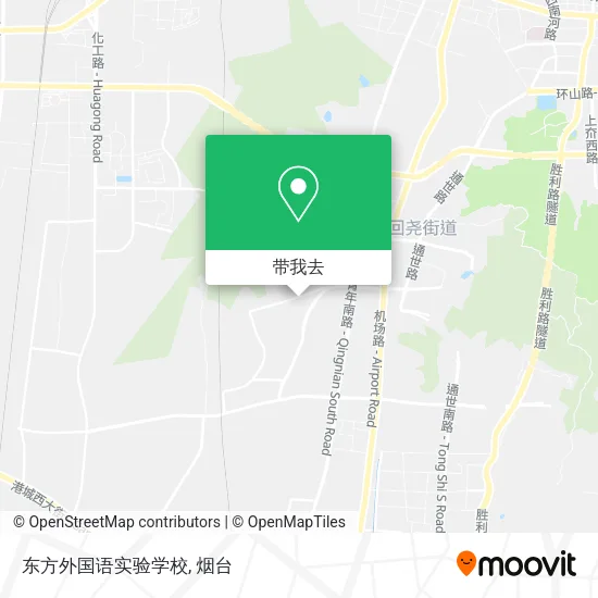 东方外国语实验学校地图